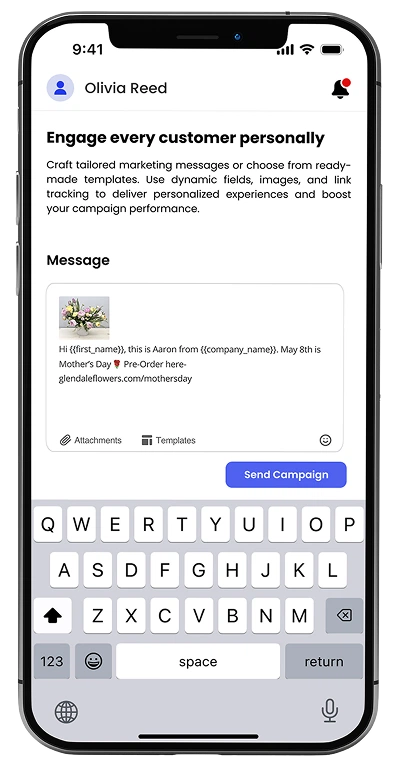 Bot mobile app activity