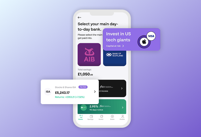 Chip mobile app screen