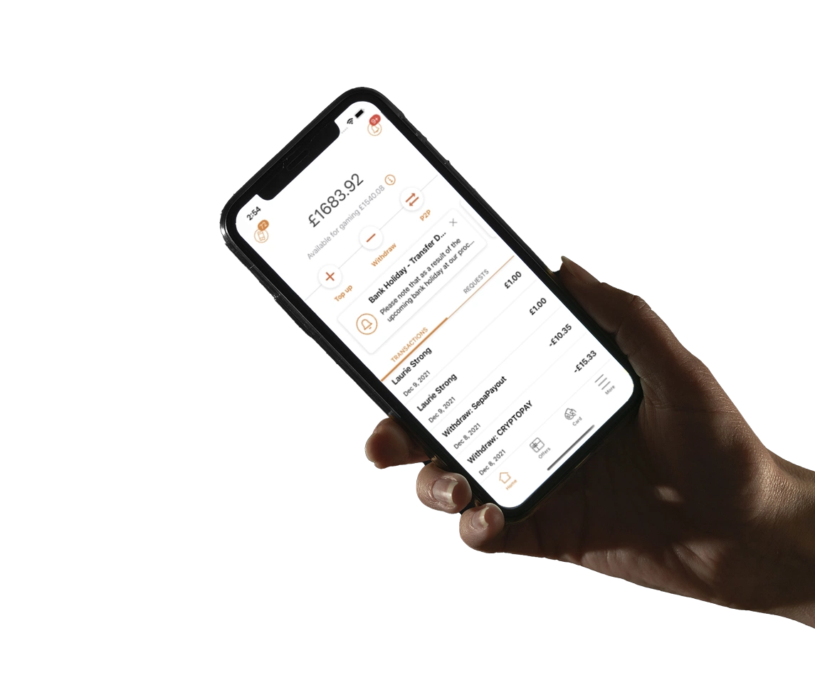 Case mobile app interface