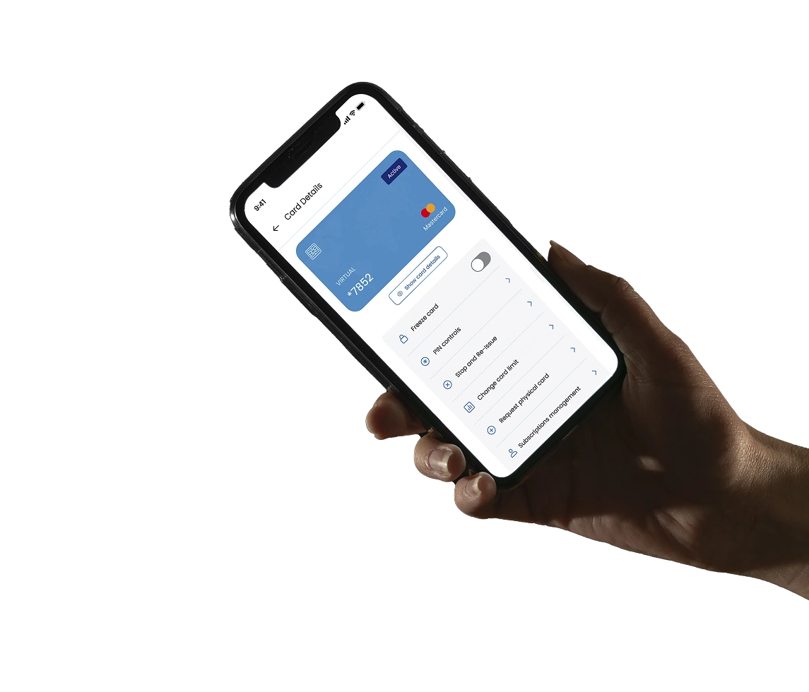 Case mobile app interface