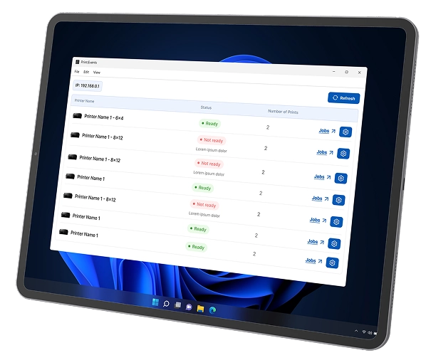 WPS app screen